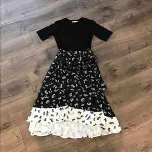 Maje black dress size 36